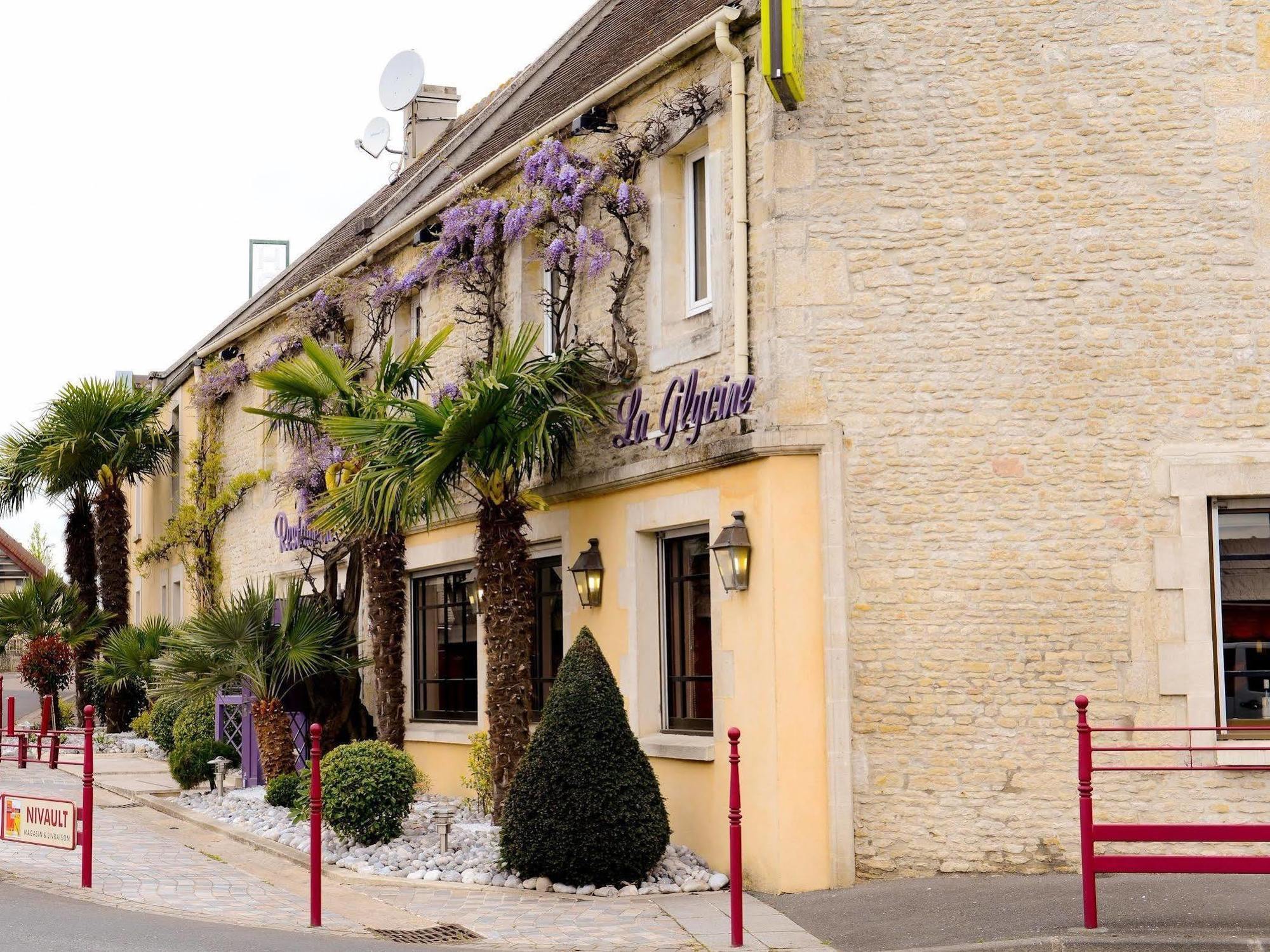La Glycine Hotel, Spa Et Bien-Etre Bénouville Eksteriør billede